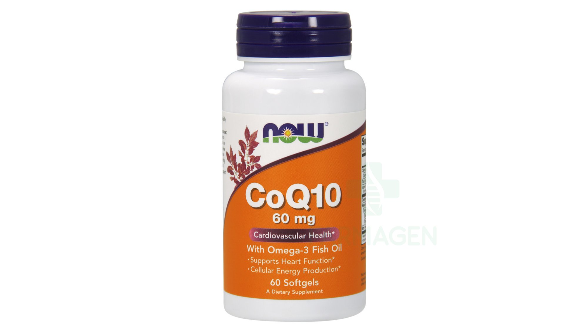 CoQ10 60 mg & Omega 3 Fish Oils Softgels