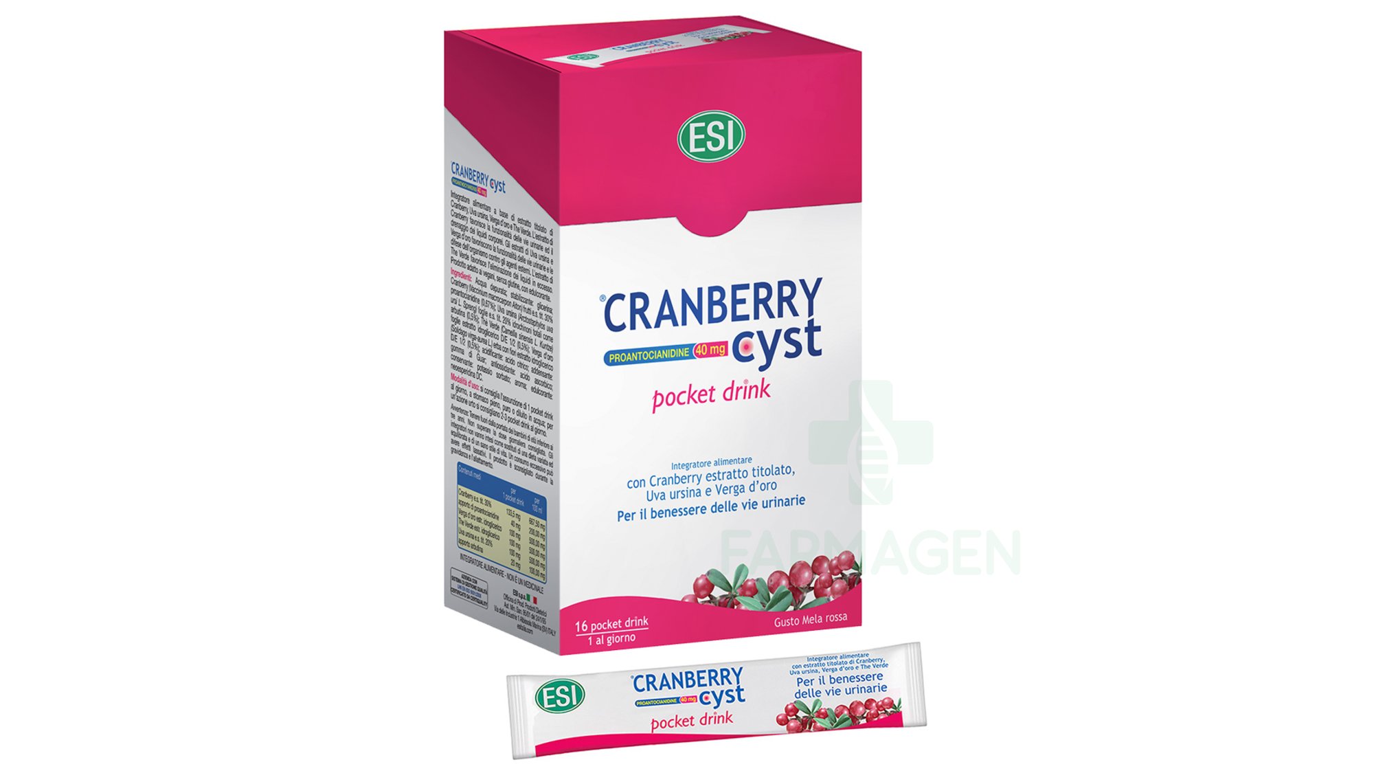 Cranberry Cyst pocket drink