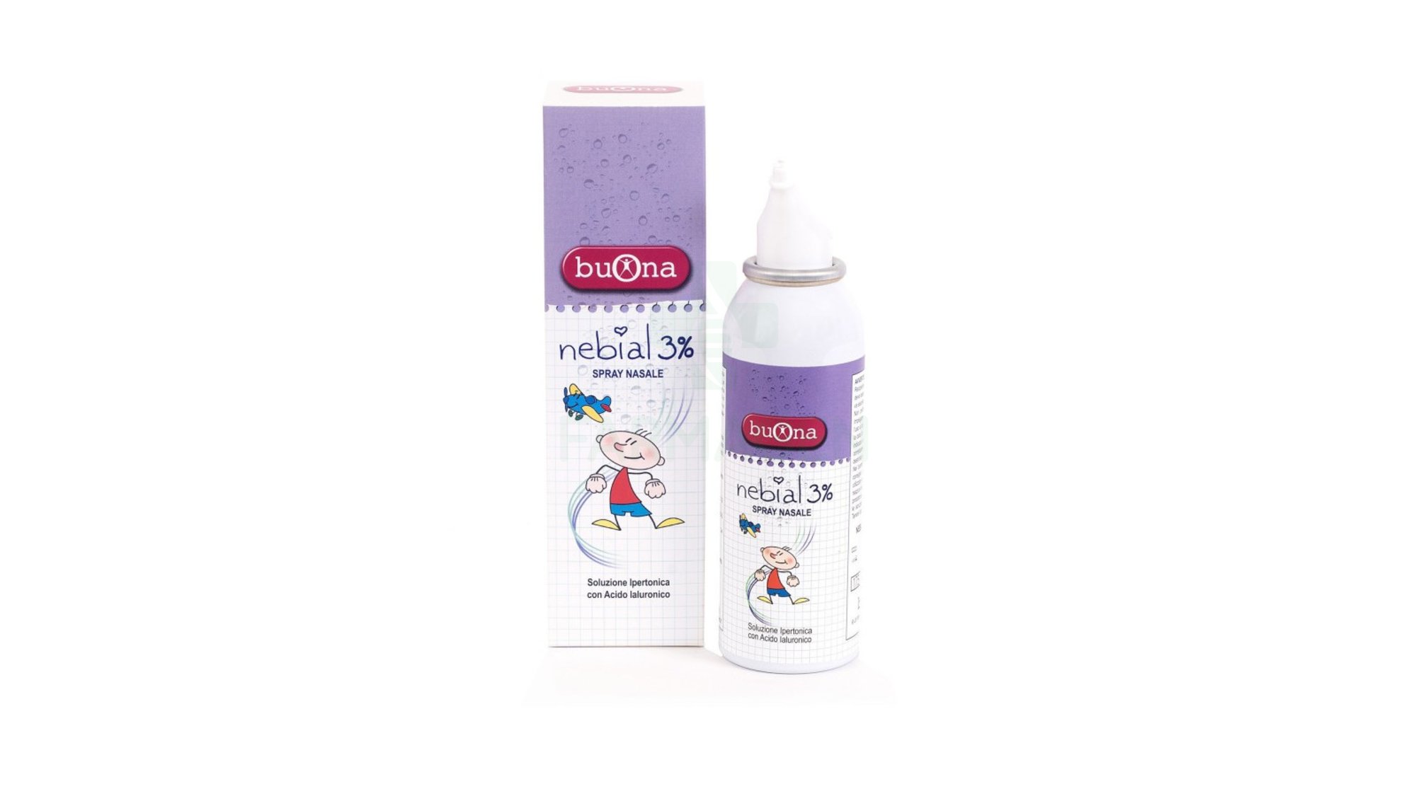 NEBIAL 3% SPRAY NASALE