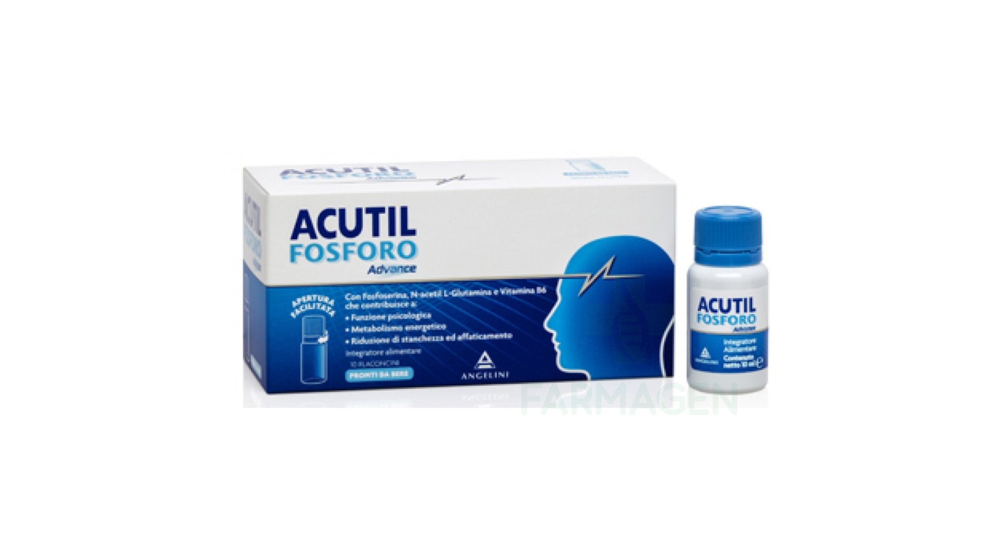 Acutil Fosforo Memoria e Concentrazione Flaconcini Bevibili