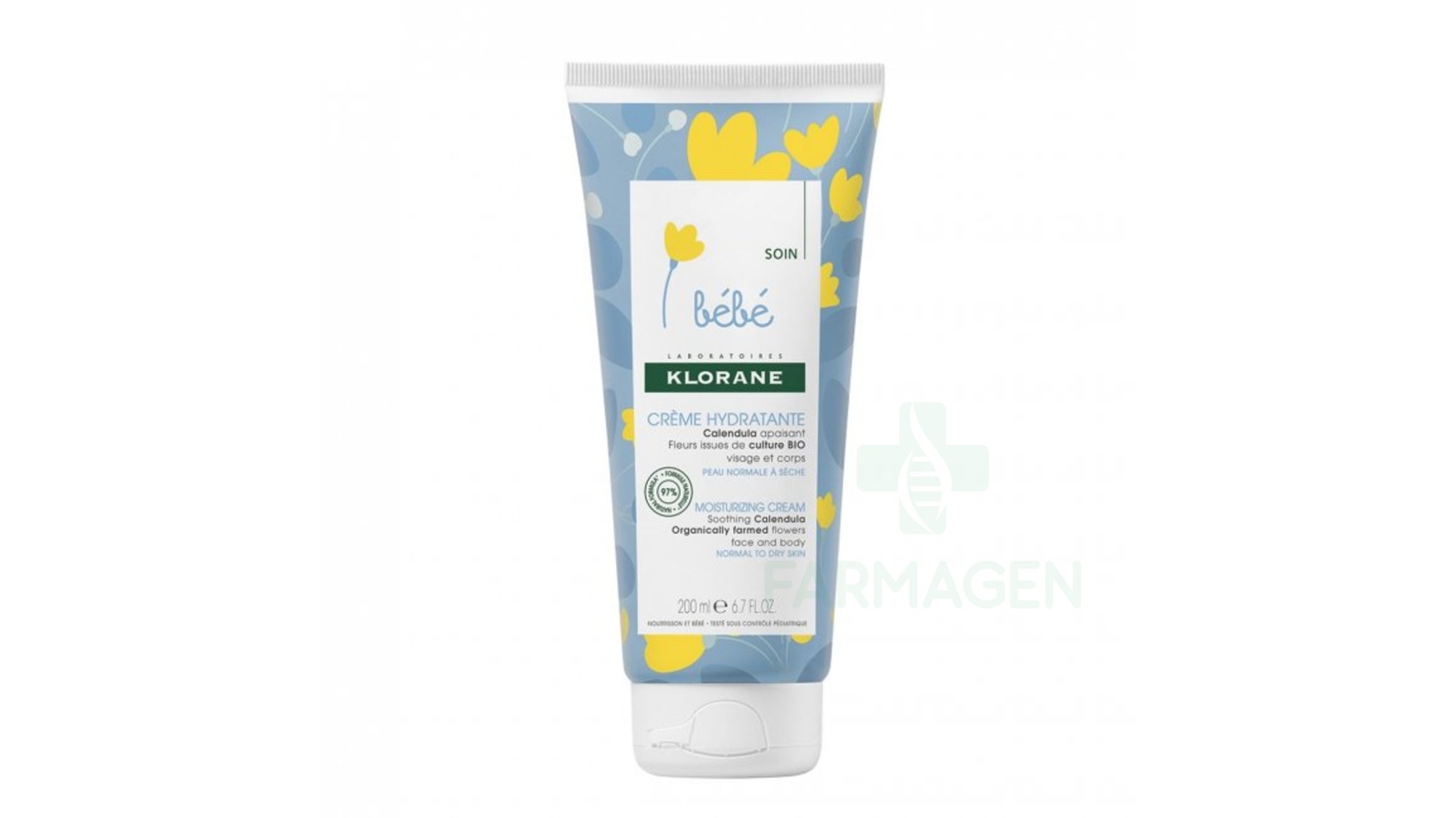 Bébé Crema Idratante alla Calendula Viso e Corpo 