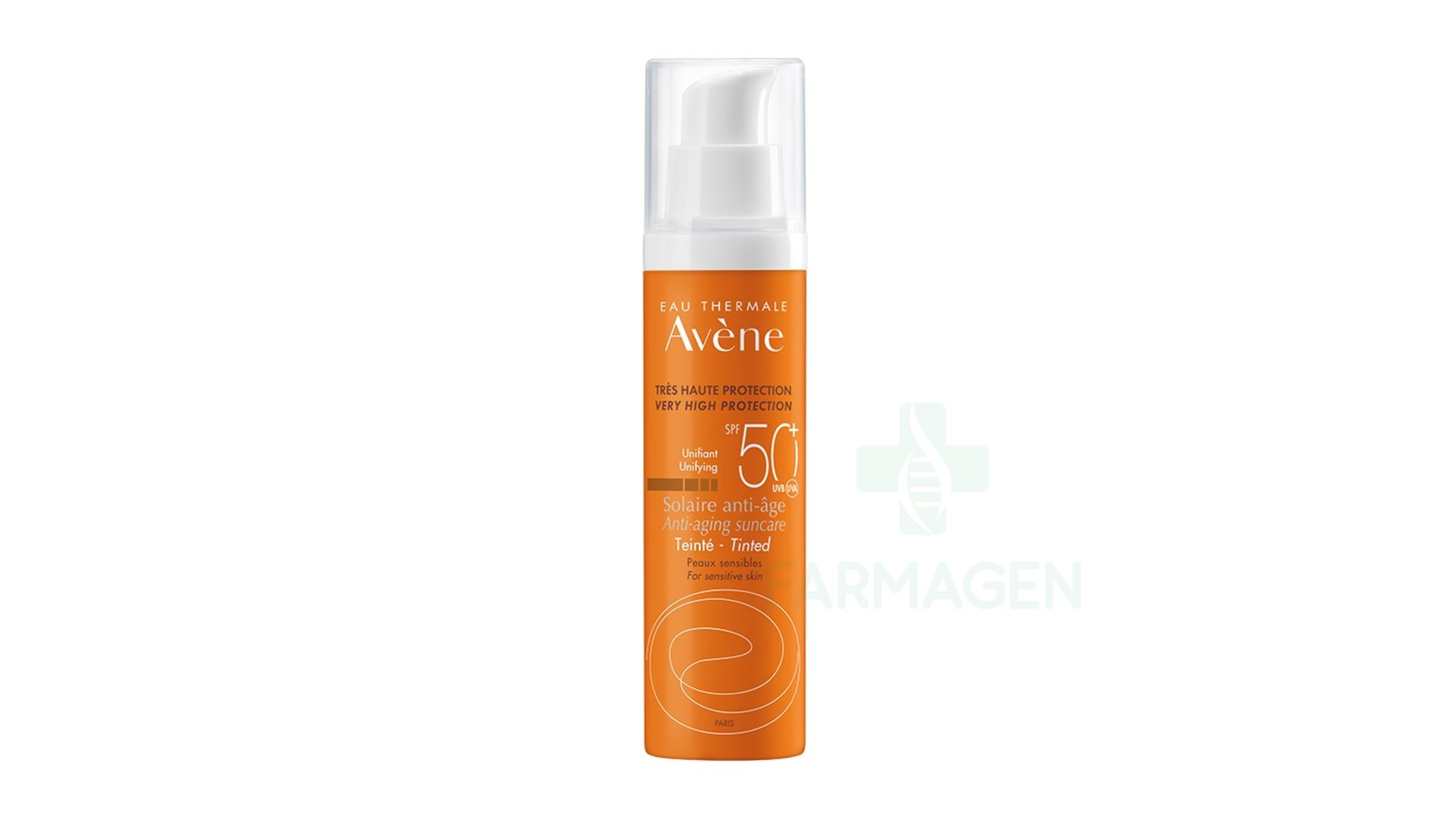 Trattamento Solare Anti-Età SPF 50+ Colorato