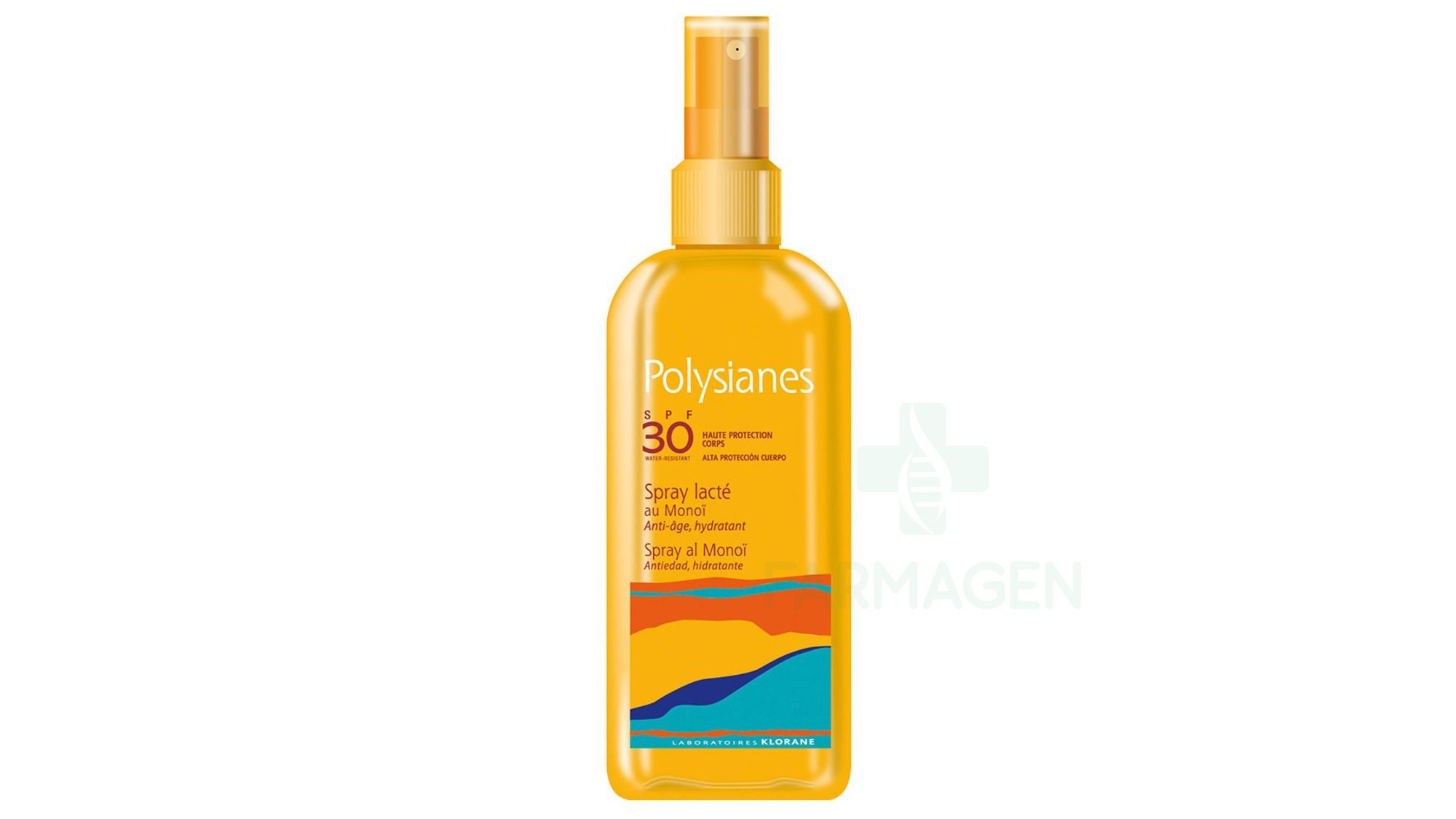 Polysianes SPF 30 Spray Lacté con Monoï 