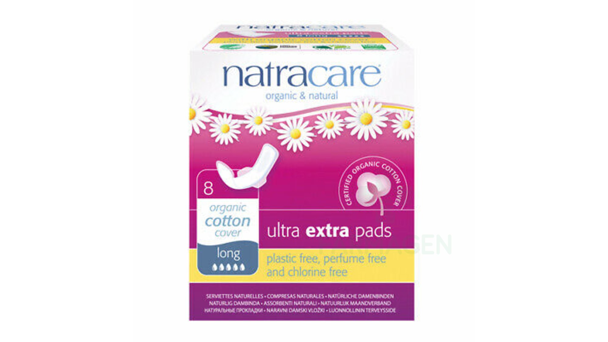 Natracare Assorbenti Naturali Ultra Extra "Long"