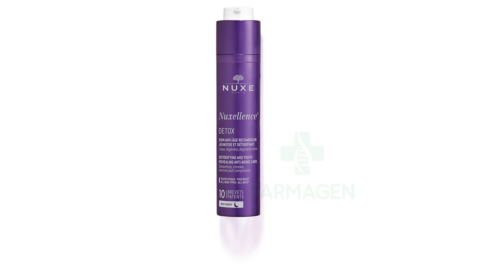 Siero notte anti-età Nuxellence ® DETOX