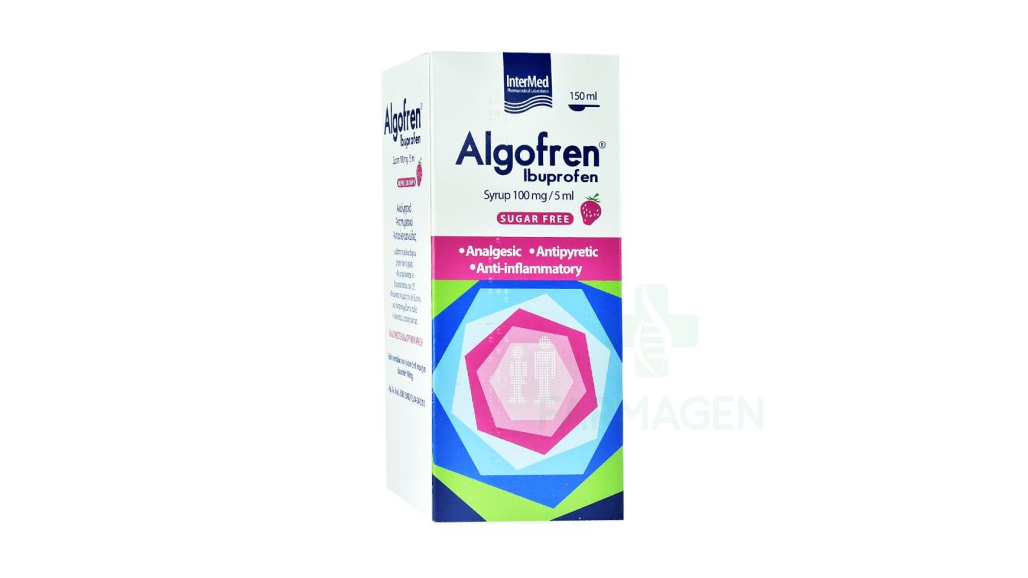 Algofren Ibuprofen syrup 100mg/5ml