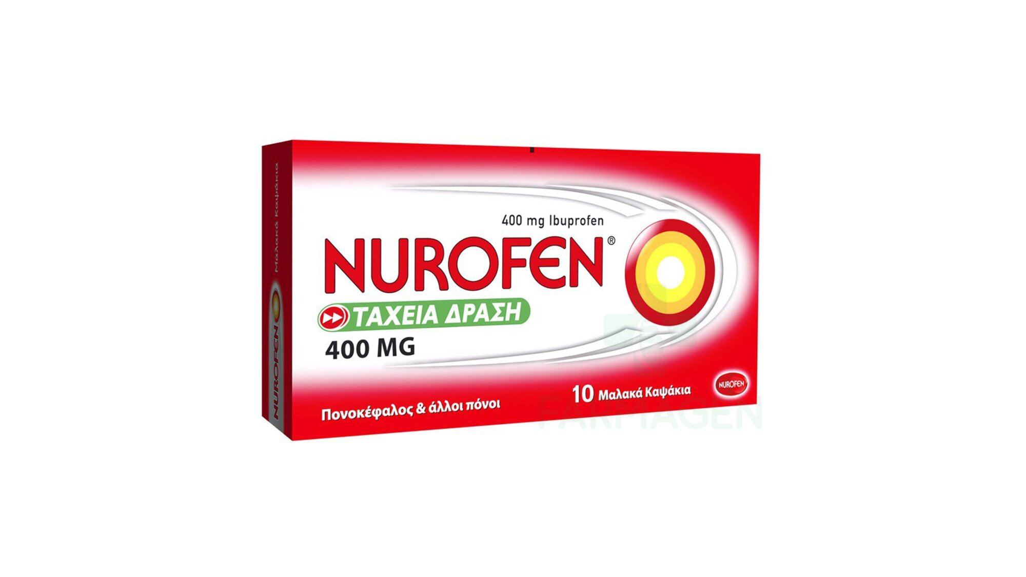 Nurofen Ibuprofen 400mg * 10 Capsules