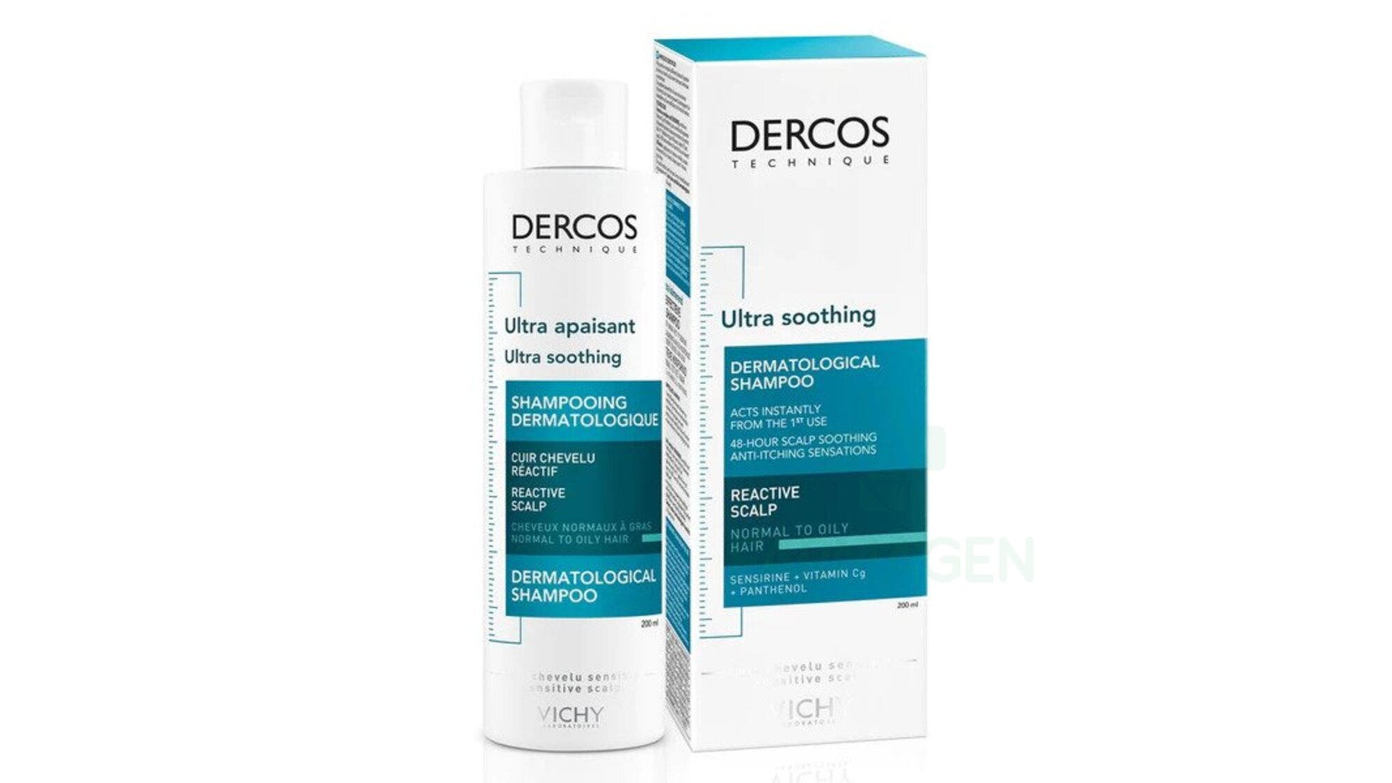 Dercos Ultra Soothing Normal to Oily Hair Shampoo