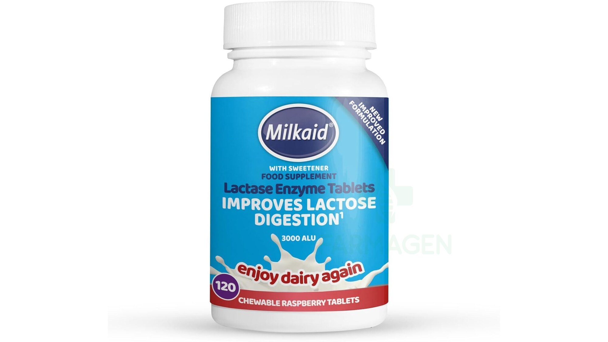 Milkaid lactase enzyme 3000 ALU 