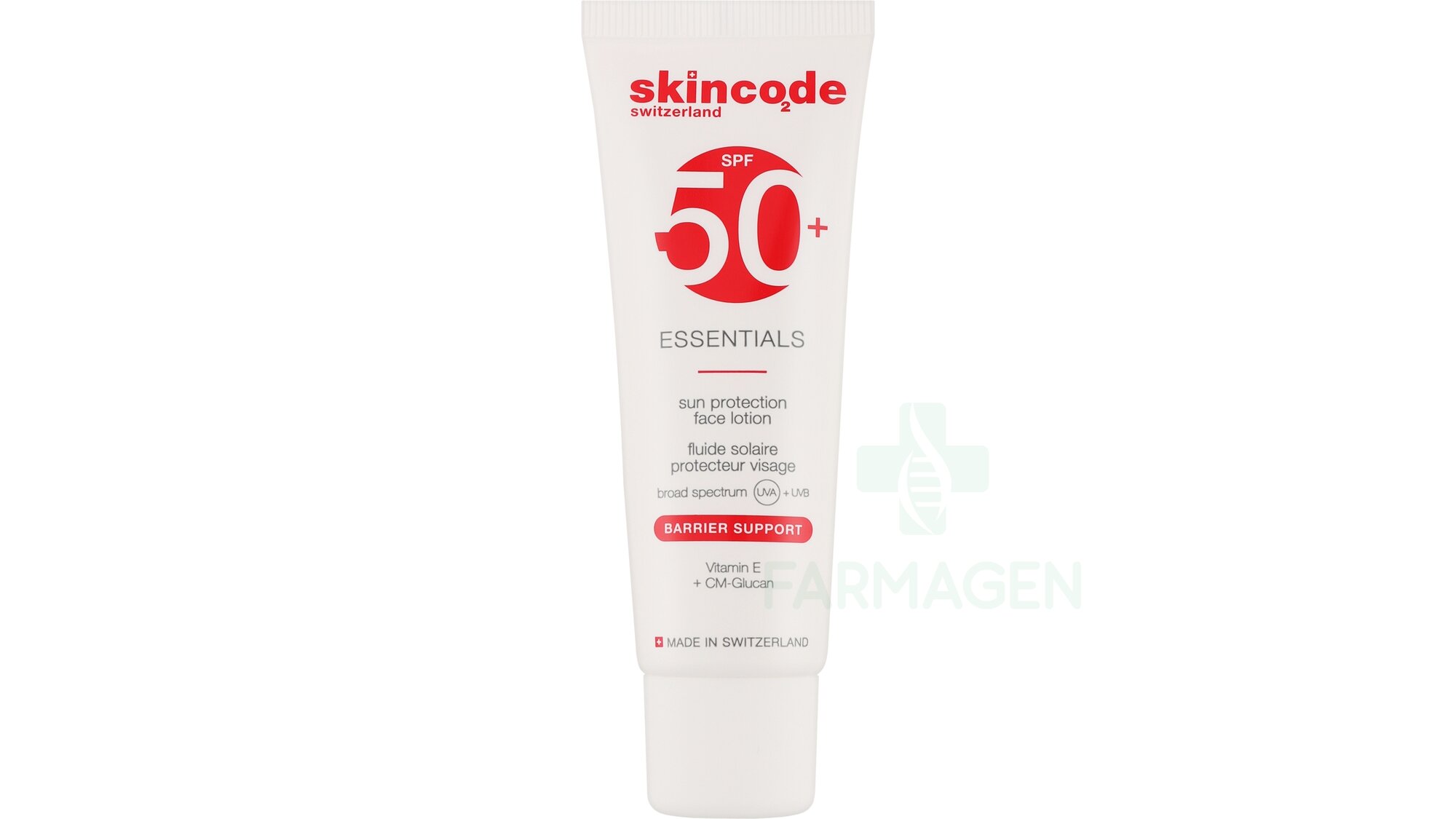 Sun protection face lotion spf 50+