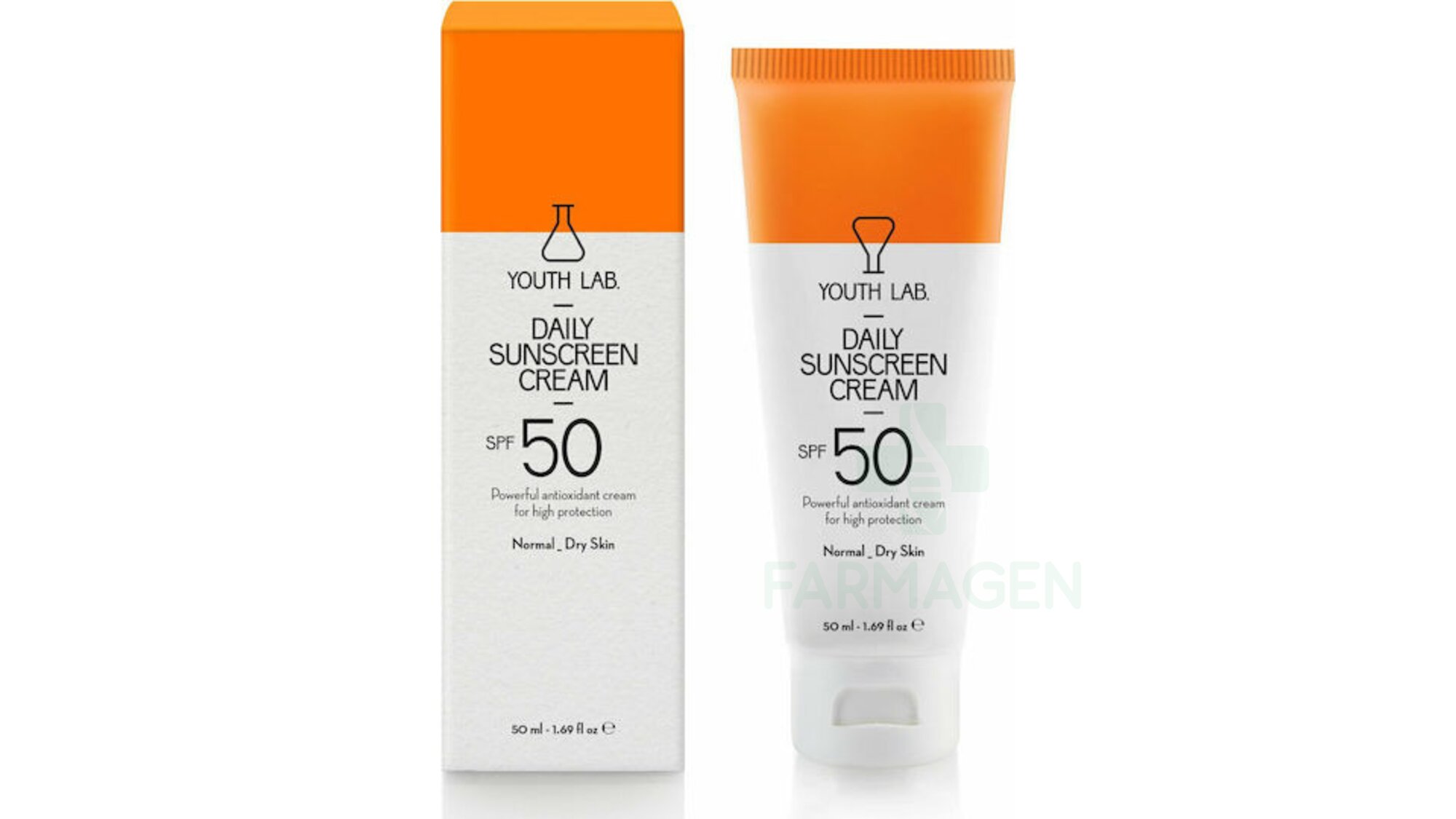 Youth Lab Daily Sunscreen Cream Spf 50 (Normal to Dry Skin) 
