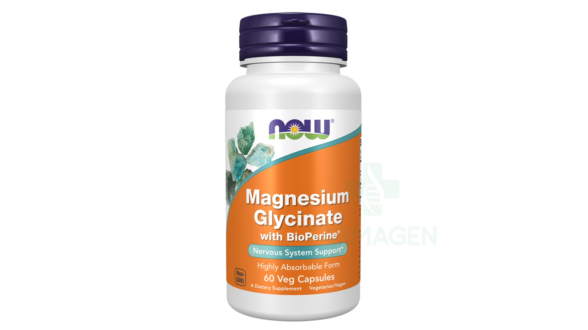 Magnesium Glycinate with Bioperine  Now Veg Caps