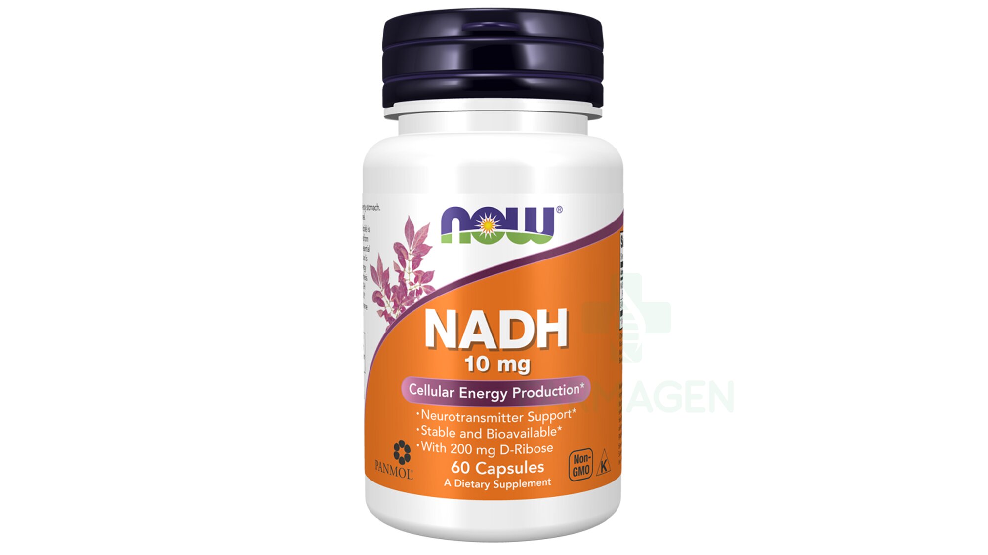 NADH 10mg+200mg D-ribose NOW