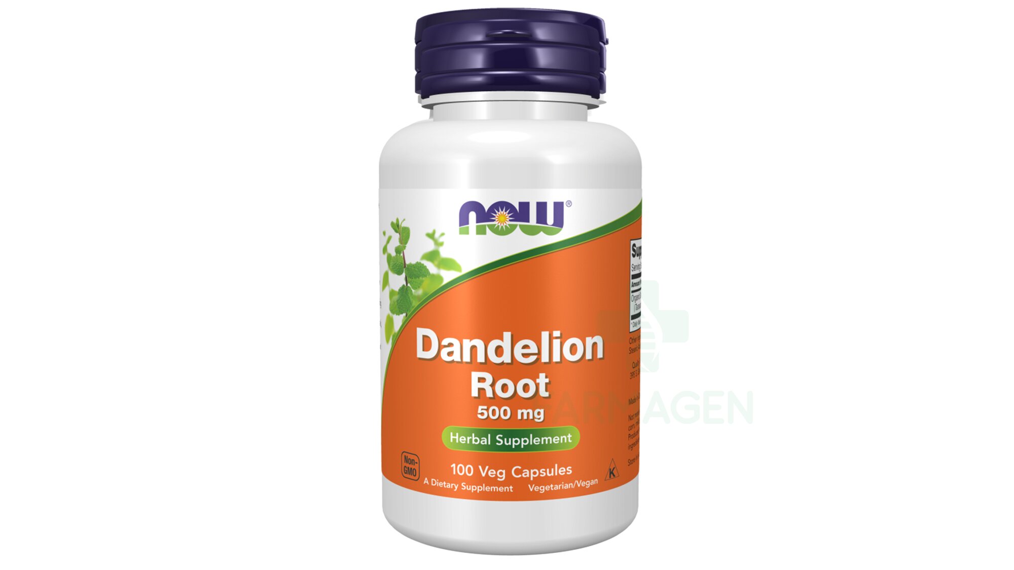 Dandelion Root 500 mg Now