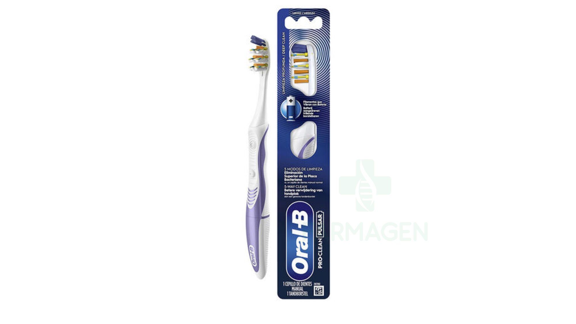 Oral-B Pro-Clean Pulsar 35 Medium , 1 unit