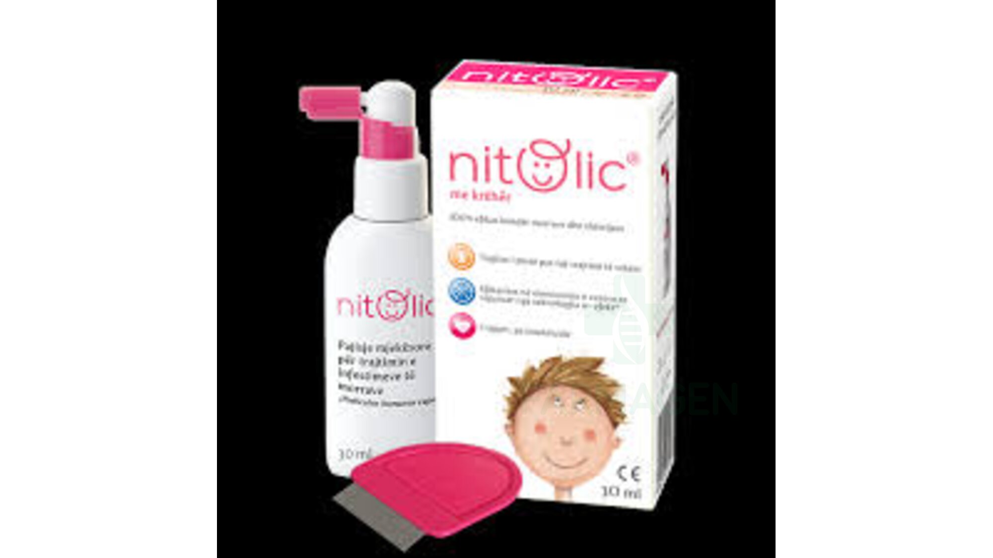 Nitolic spray+kreher per parazitet