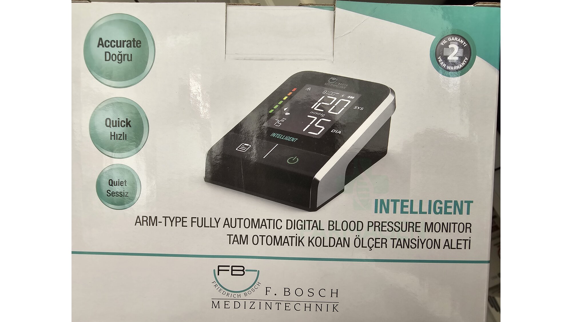 Arm-Type Fully Automatic Digital Blood Pressure Monitor