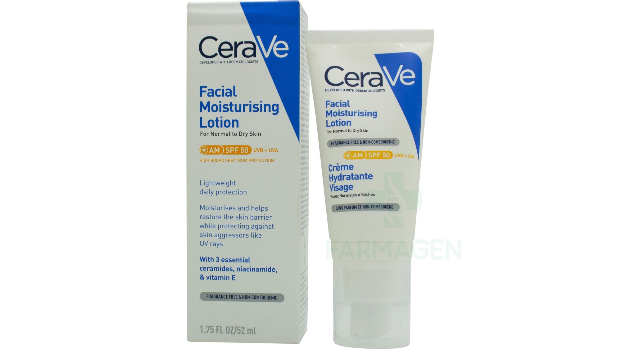 CeraVe Facial Moisturizing Lotion SPF 50 