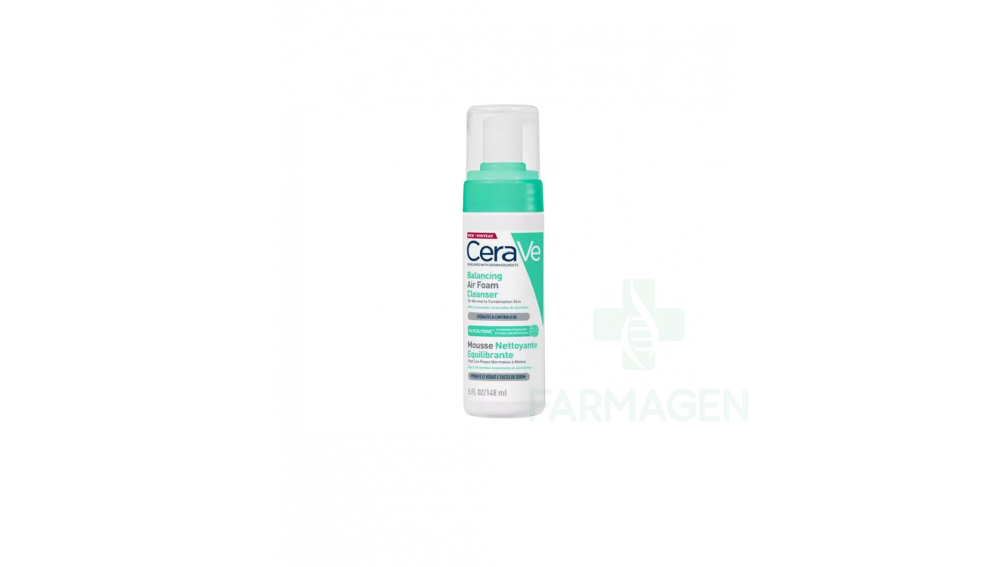 CeraVe Balancing Air Foam Facial Cleanser 